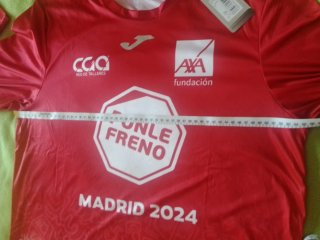 Camiseta Joma Manga Larga Roja