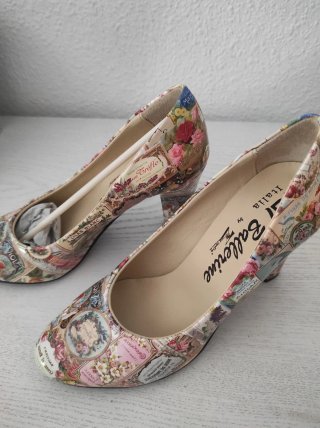Zapatos de tacón 101 Ballerine multicolor piel