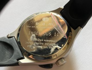 Reloj ODM Ingenious II Negro/Plateado