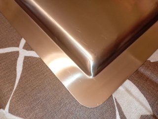 Vassoio rettangolare con spighe di grano