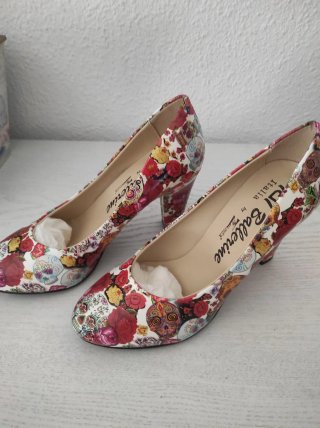 Zapatos de tacón 101 Ballerine multicolor piel