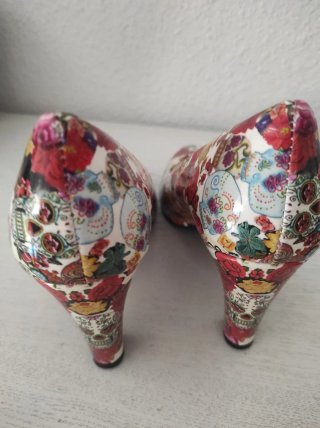 Zapatos de tacón 101 Ballerine multicolor piel