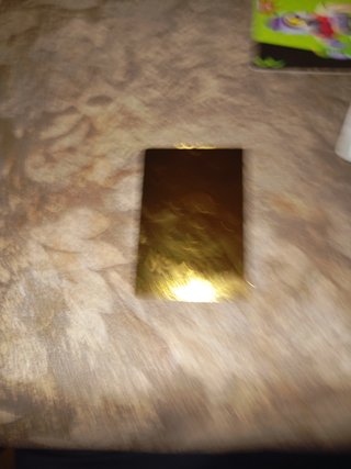 Carta Pokémon Dorada