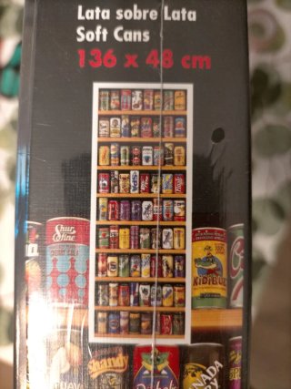 Puzzle Educa Panorama 2000 latas