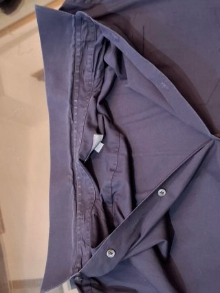 Camicia COS blu cotone stretch tg 40