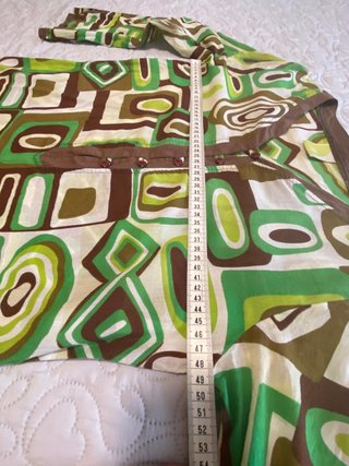 Túnica playera, Kaftan, diseño psicodélico, retro.