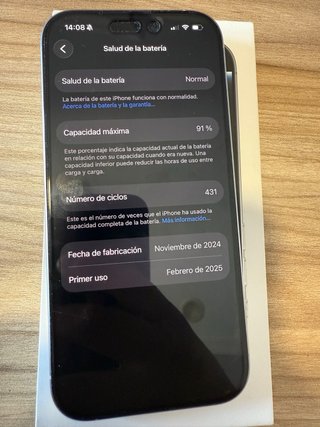 iPhone 16 Pro Blanco Plata