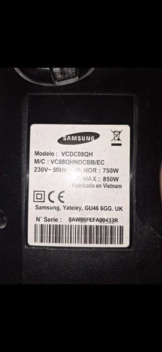 Aspiradora Samsung con depósito