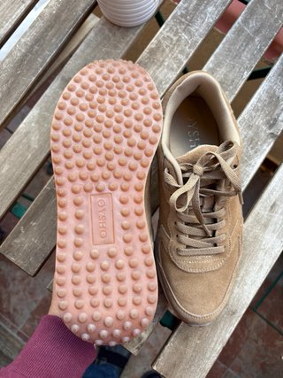 Zapatillas Sneakers Oysho Beige Talla 39