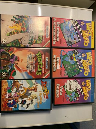 VHS Aldo Giovanni & Giacomo, Disney, Lupo
