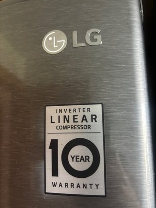 Nevera LG gris modelo LG GBB39DSDZ