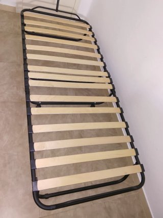Somier Plegable Metal y Madera