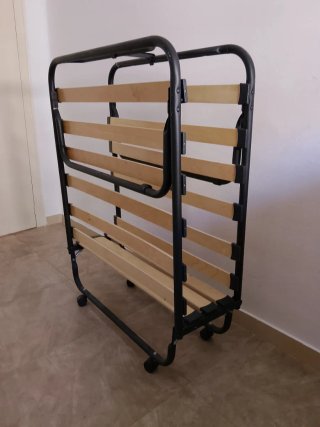 Somier Plegable Metal y Madera