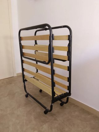 Somier Plegable Metal y Madera