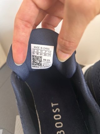 Zapatillas Adidas Pureboost Azul y Blanco