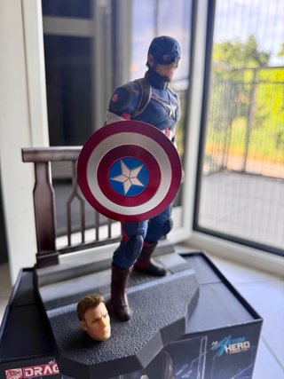 Action Figure Captain America Marvel 1:9