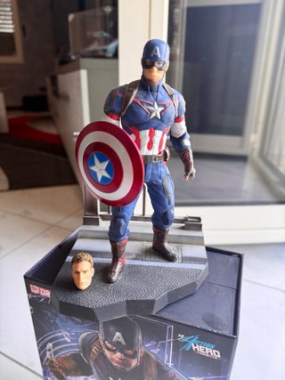 Action Figure Captain America Marvel 1:9