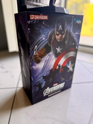 Action Figure Captain America Marvel 1:9
