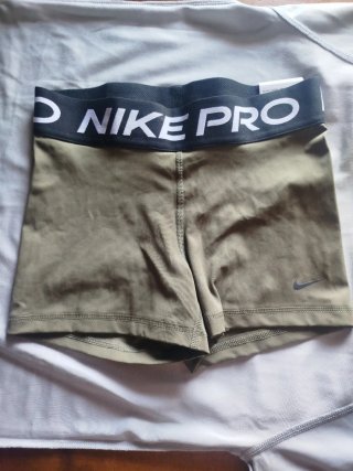 Nike Pro Mallas Cortas Verdes