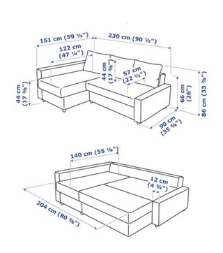 Sofá Cama Chaise Longue Gris Oscuro