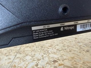 Monitor 300Hz Negro
