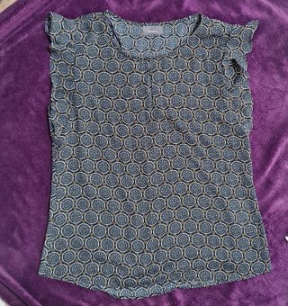 Lote 2 Camisas Mujer Estampadas Flores Amarillas