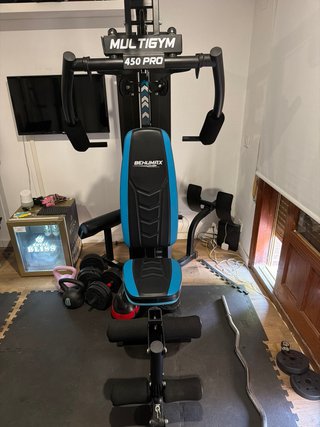 Gimnasio completo Rack Multipower Smith