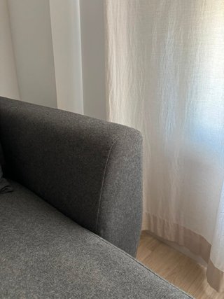 Sofá modular gris Ikea Slatorp