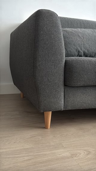 Sofá modular gris Ikea Slatorp