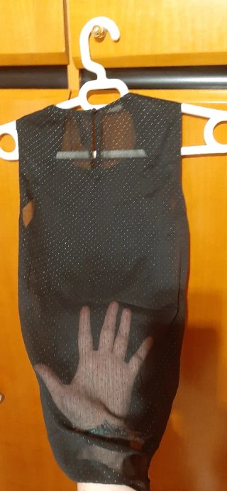 Blusa Stradivarius Negra Talla M Nueva sin uso