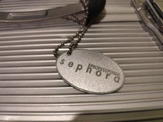 Maletín maquillaje Sephora plateado