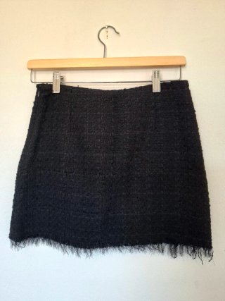 Falda mini tweed Zara Talla XS