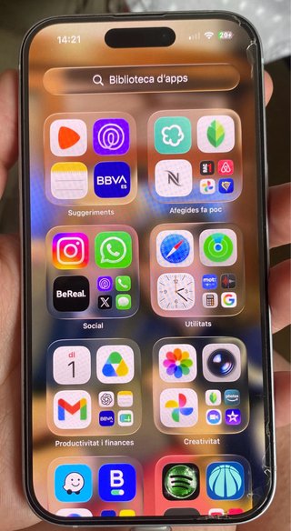 iPhone 15 128 GB Blau Clar