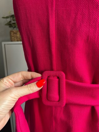 Vestido fucsia Massimo Dutti