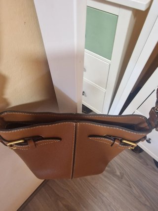 Bolso bandolera pequeño marrón