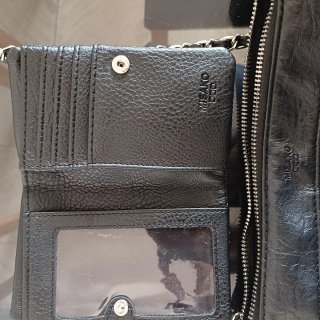 Bolso y monedero Misako negro