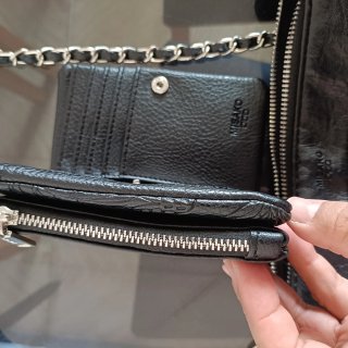 Bolso y monedero Misako negro