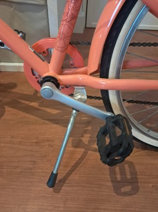 Bicicleta Decathlon Riverside Naranja