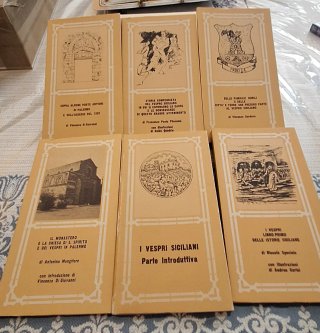 Cofanetto I Vespri Siciliani VII Centenario