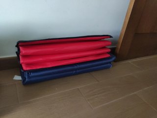 ¡¡NUEVA!! Cuna de viaje plegable azul