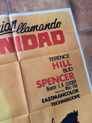 Cartel original Le seguían llamando Trinidad
