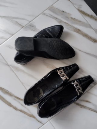 Zapatos negros mujer talla grande
