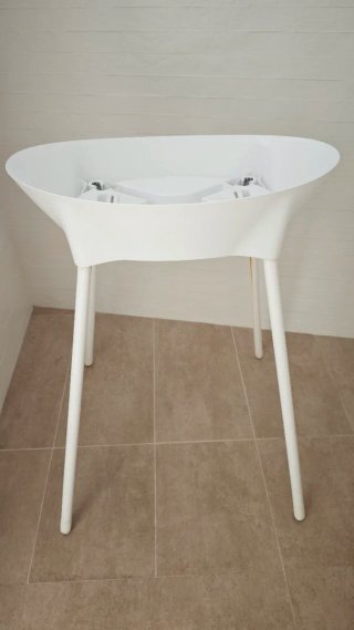 Bañera bebé Luma blanca