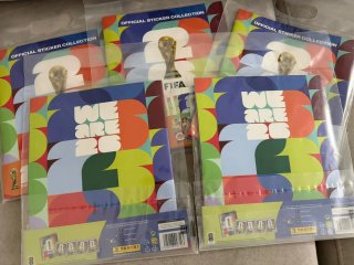Pack 5 Álbumes Panini FIFA World Cup 2026 + Sobres