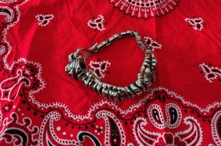 Pulsera articulada Tigre de Bengala Plata