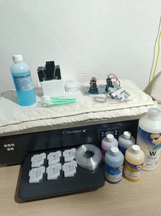 Impresora DTF A4 Colorsun+accesorios