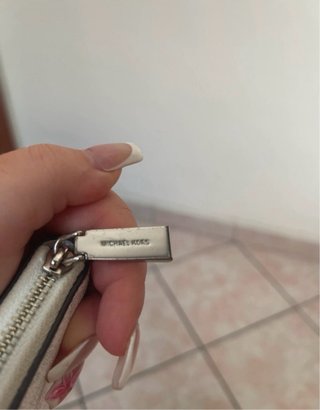 Portafoglio Michael Kors Bianco