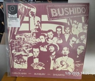 Doble Vinilo Bushido Carlos Ann Bunbury