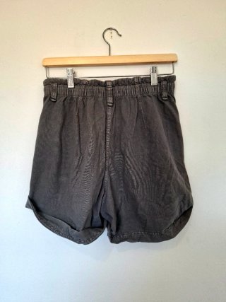 Shorts paperbag grises Pull&Bear Talla M