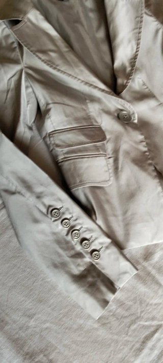 Blazer Motivi Argento Taglia S